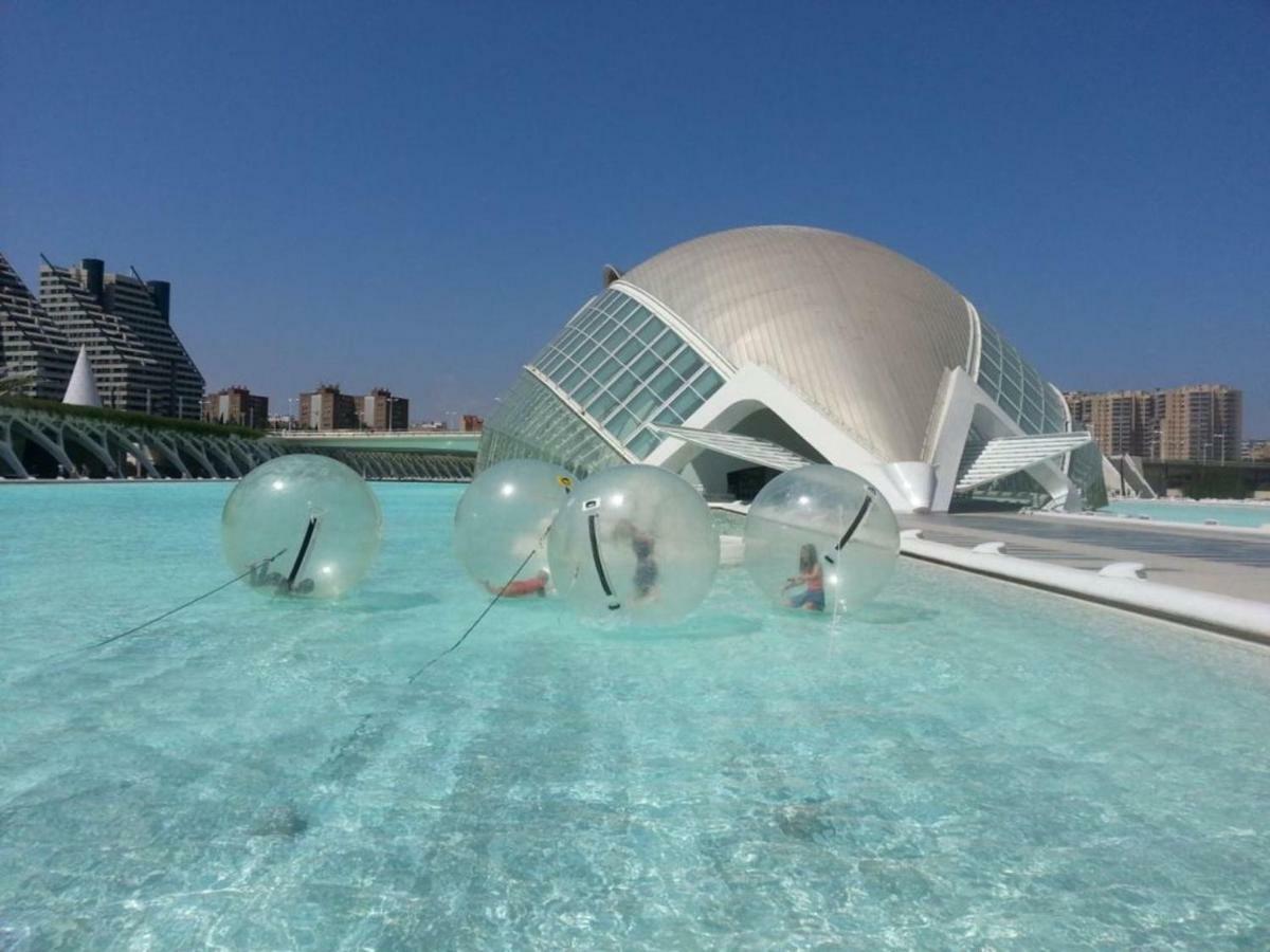 Apartamento Ciudad De Las Ciencias 3 Valencia Ngoại thất bức ảnh
